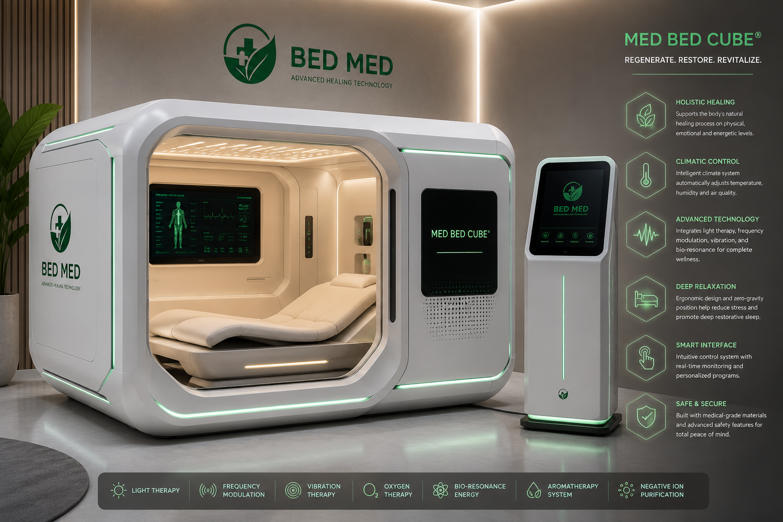 Life Force Med Bed Cube®